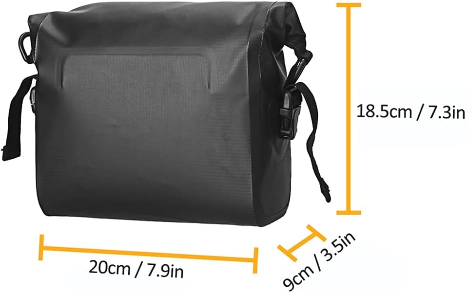 Pvc Waterproof Bicycle Handlebar Bag Cycling Pannier for Electric Bike Scooter