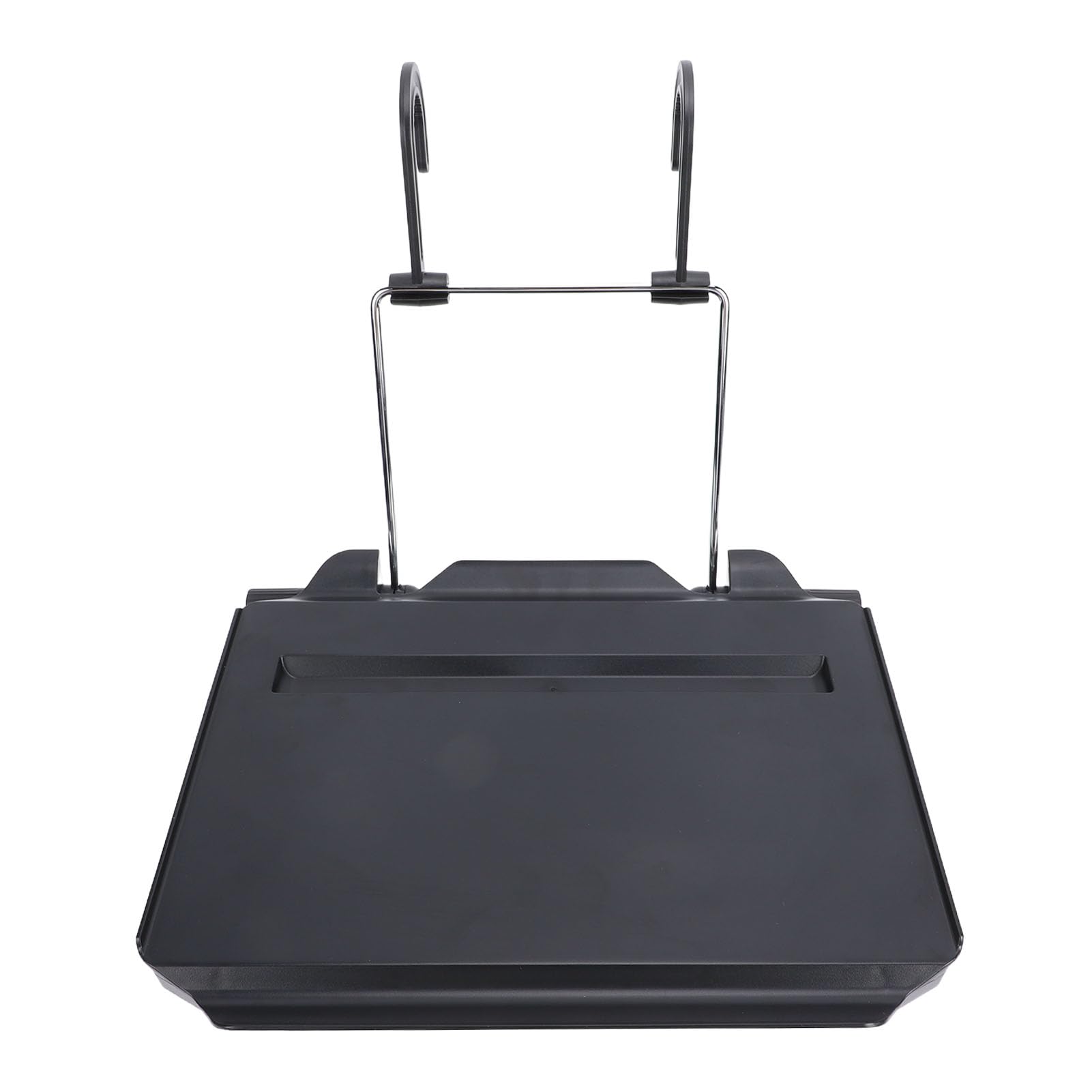 Vassoio per Poggiatesta Auto 2-in-1 Tavolino Appendibile per Cibo | ABS Plastica, Impermeabile, Design Pieghevole, Si Adatta a Volante o Montante del Sedile, Portabicchieri antiscivolo.