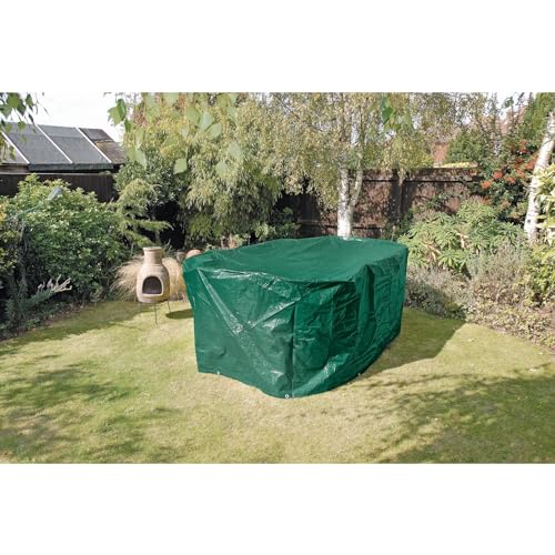 Draper 12911 Oval Patio Set Cover - 2300 x 165 x 90mm, Vert