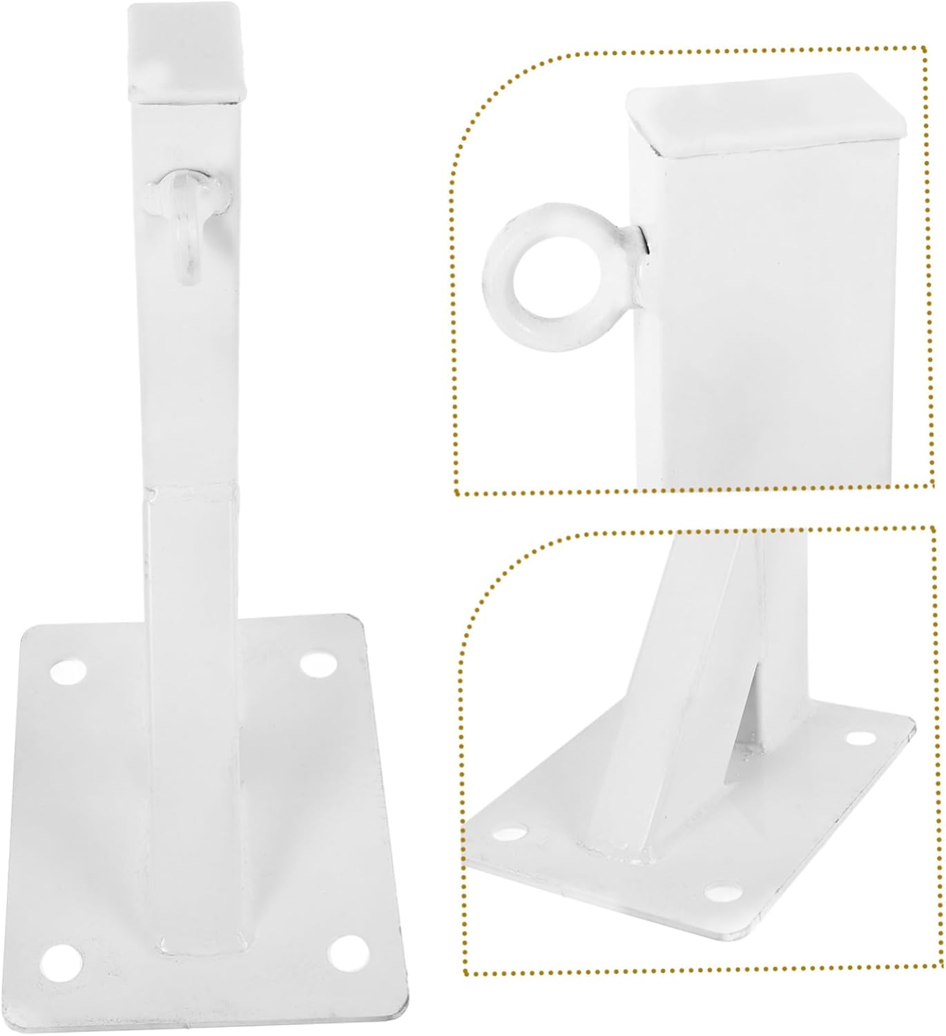 BESPORTBLE Hanger for Punching Bags Wall Mount Bracket Heavy-Duty Support Easy Installation for Home Gym and Professional Training Standard