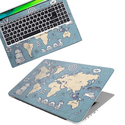 Image of DSGN 95 Full Body Laptop Skin Bubble-Free| Laminated| Removable| HD Quality Sticker for Laptops Upto 15.6 Inches Compatible with Hp /Dell /Acer /Lenovo /Asus etc.