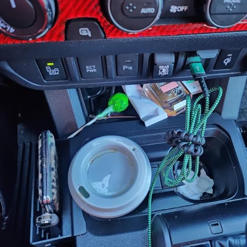 Organizador para coche aluminio portátil miniatura 5