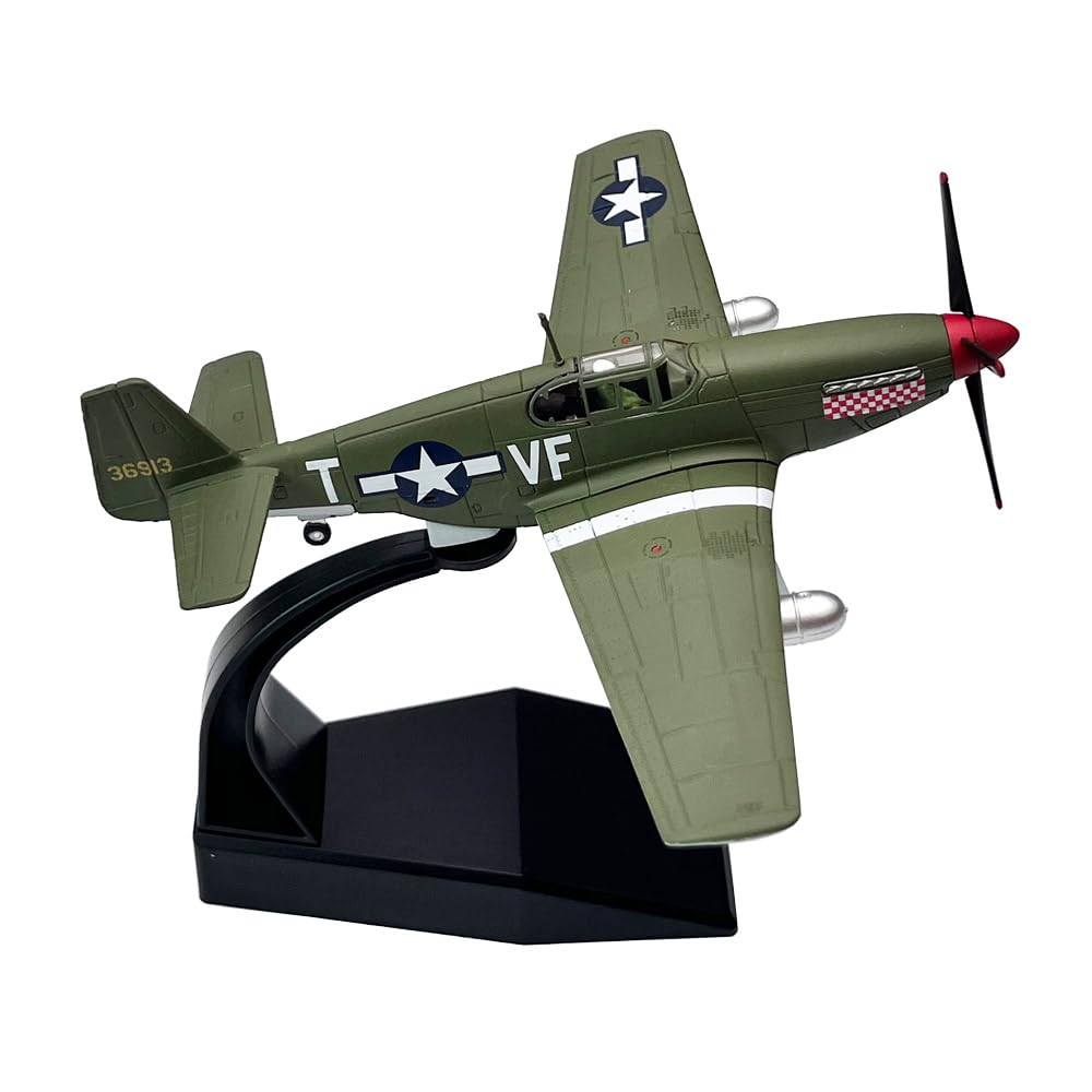 Amazon.com: 1/72 Escala US P51 P-51 Mustang Fighter Avión Metal