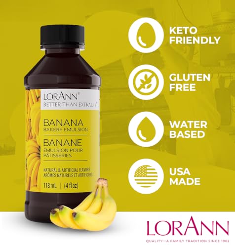Image of LorAnn Oils Banana Emulsion & Flavoring For Baking