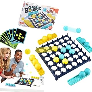 Jumping Ball Table Game Bounce Off Party Game,Funny Jumping Ball Tabletop Game,Bounce Off Party Game and Jumping Ball Tabletop Game Toys Desktop Activate Bouncing Ball for Family