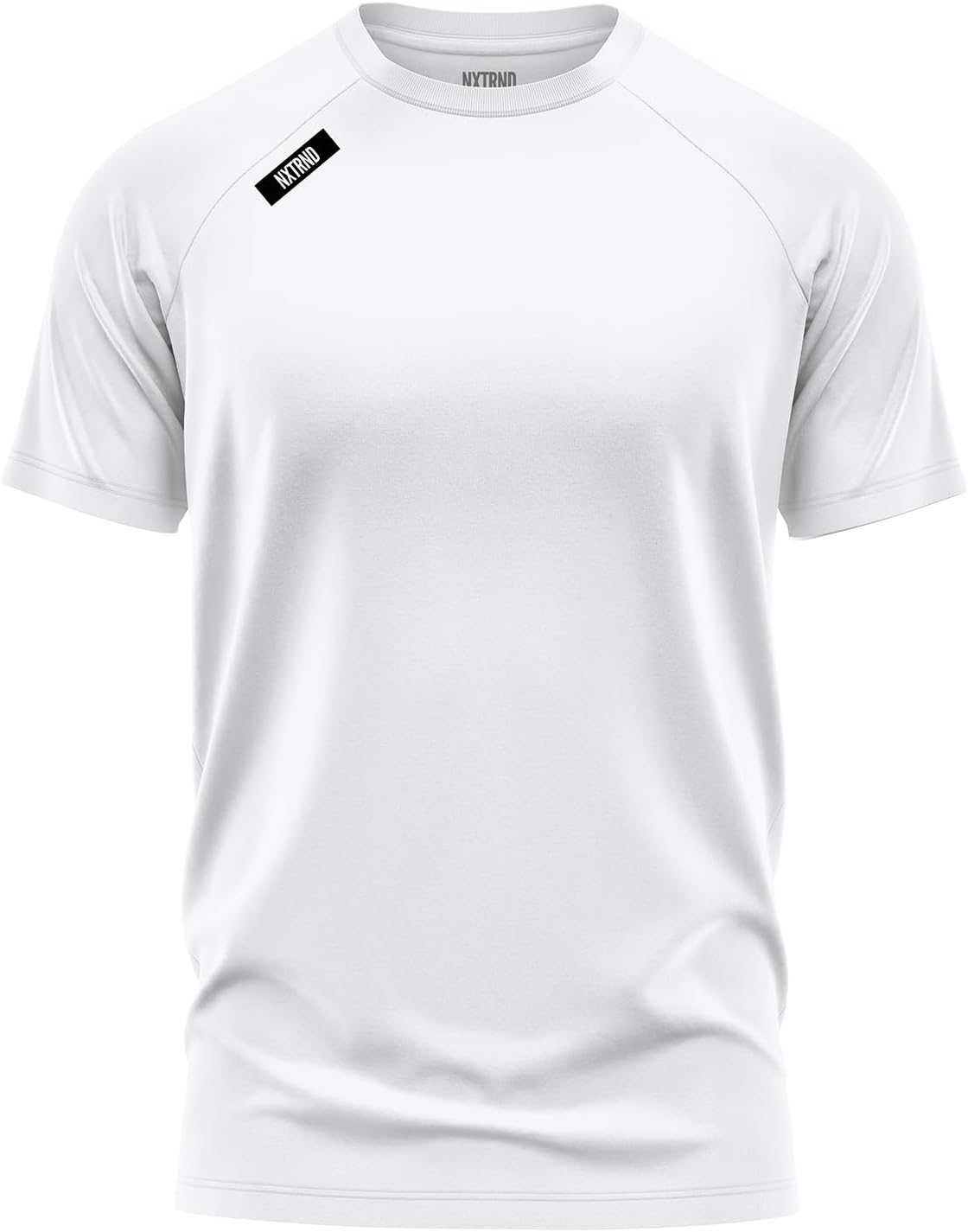 Nxtrnd Hybrid Pro Men's Short Sleeve T-Shirt, Relaxed Fit, Poly Spandex Blend