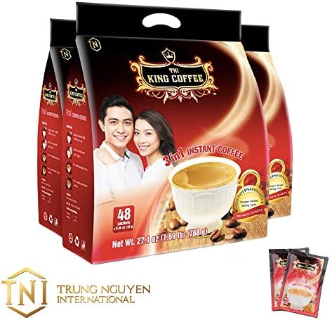 TNI Trung Nguyen King Coffee (Instant Coffee Powder, 16g Sachets) (3in1 48s)