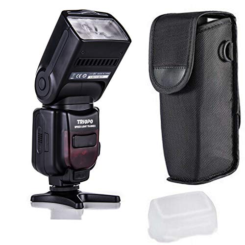 TRIOPO TR-586N Fully Automatic TTL Zoom Flash for Nikon D3500 D3400 D5600 D5500 D5300 D7500, D750, D850, D7200, D610, D500, Other DSLR Cameras Good to 180 FT, E-TTL,Manual,I-TTL,Manual Modes (1/8000s) - Thumbnail 6