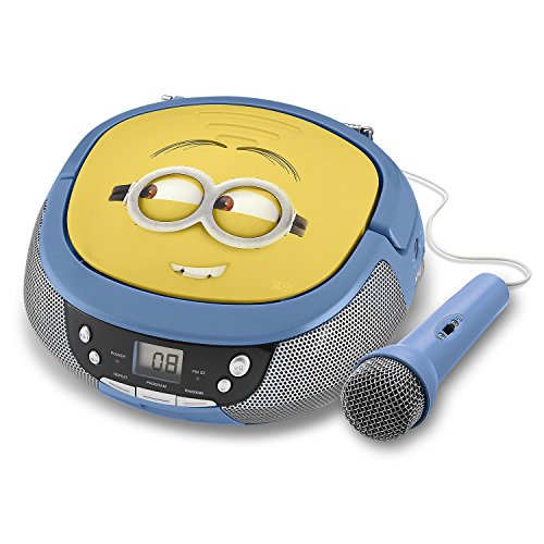 Minions MS-430.EX Cd Player Boombox with Mic Minions MS-430.EX Cd Player Boombox with Mic