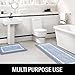 Color&Geometry Simple and Stylish Small Bath Mats for Bathroom Non Slip, 16