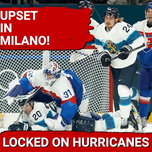 UPSET! Sebastian Aho's Finland Losses to Slovakia | USA, Canada, & Denmark are Next | Carolina Hurricanes Olympics
