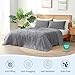 Cozy Bliss Deluxe Dual-Sided Cooling Comforter Queen Size, Ultra-Soft Lightweight Breathable Silky Cooling Blankets with Q-Max>0.45 for Bedroom, Hot Sleepers & Night Sweats, Dark Grey, 90