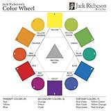 Jack Richeson 499970 Color Wheel Chart, X-Large, 19-1/4