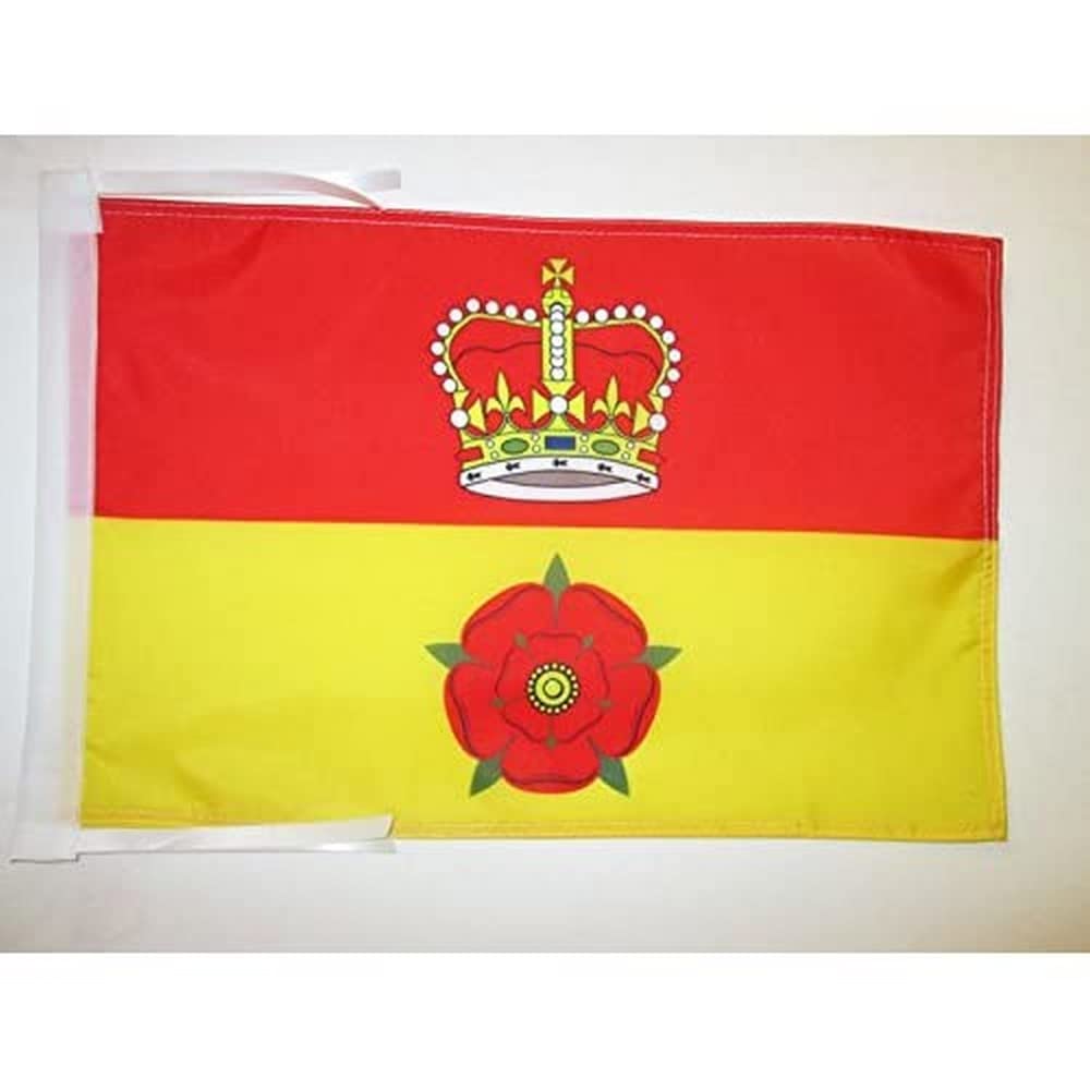 Iran Old Persia Flag 18'' x 12'' cords - Persian SMALL flags 30 x 45cm - Banner 18x12 in - AZ FLAG — view 872