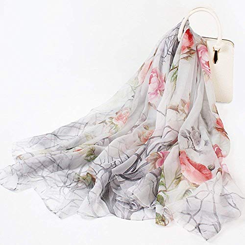 Preisvergleich Produktbild MKEJWJJ Große Seidenschal Weibliche Herbst Winter Seidenschal / Sonnencreme Schal Strandschal 133 * 180 cm,106