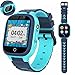 PTHTECHUS Bambini Smart Watch Phone, Lettore MP3 Smart orologio da polso per 3-12 anni Ragazze con Gioco Fotocamera Torcia Pedometro Touch Screen Smartwatch Giocattoli Regalo per bambini (Blue)