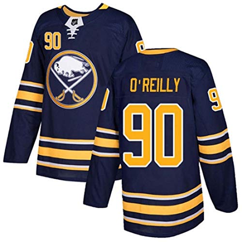 WXHJGY Camiseta de Hockey sobre Hielo NHL Hombres Manga Larga Buffalo Sabres...