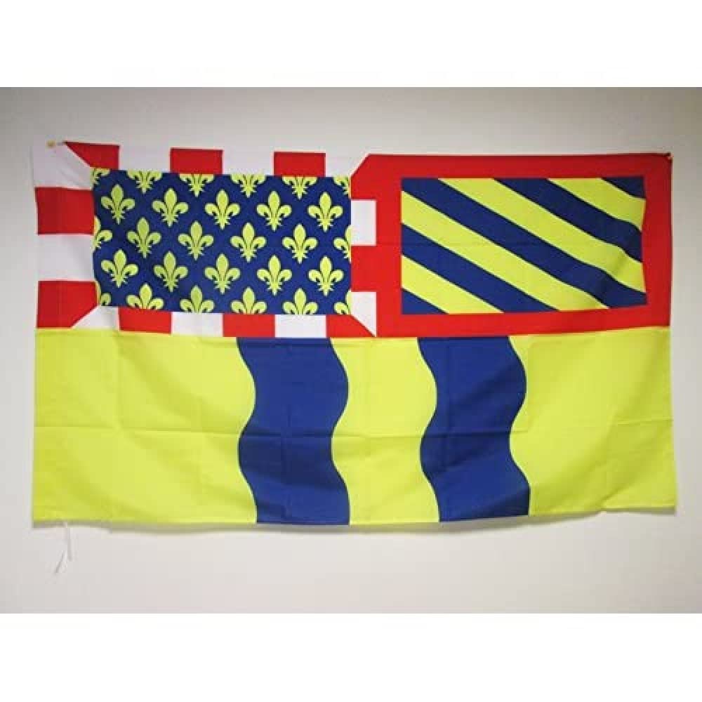 Bandiera Loire - 60 X 90 Cm - Poliestere Resistente - 2 Occhielli In Metallo Uso Interno Esterno Pixelforma~p198853775