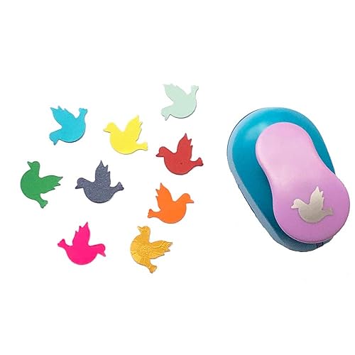 Miniatura 5 de Carykon Punzón de palanca inteligente de 1" - Forma de corte de papel (paloma)