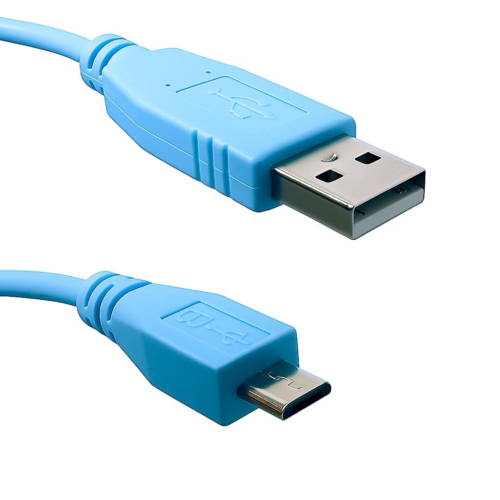 Cisco Console Cable | USB Type A to USB Micro-B 6 ft (1.8 Meters) | CAB-USB-UB= | USB 2.0