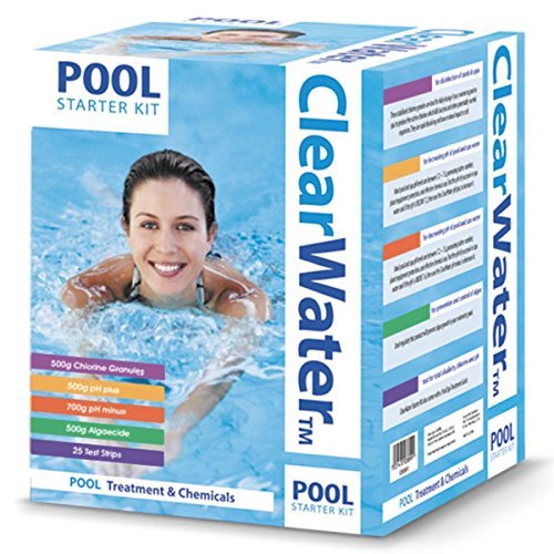 Clearwater Pool Chemicals Kit - White, 500g by Clearwater