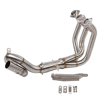 Exhaust Pipe for MT-09/FZ-09 2014-2018, Stainless Steel