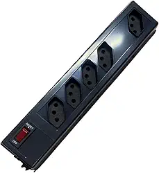 filtro de linha dps reset 5 tomadas com proteção contra surtos eletricos