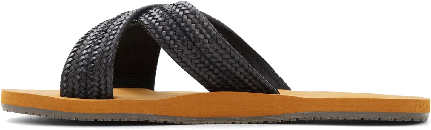 Billabong Women's Avery Slide Sandal, Black, 7