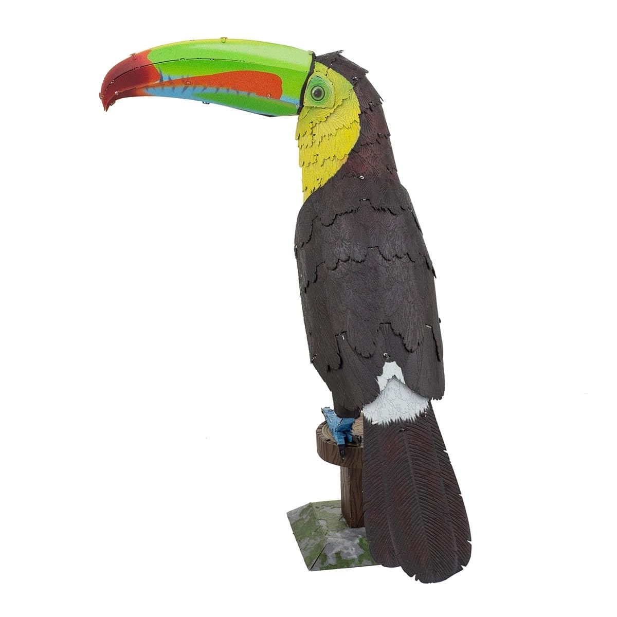 Metal Earth Keel Billed Toucan 3D Metal Model Kit Fascinations - Image 2