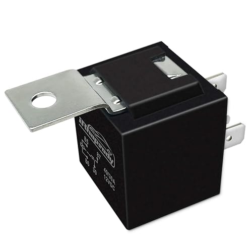 Miniatura 9 de irhapsody Relé de 12 V, relé de 5 pines, kit de relé automotriz de 4030 amperios, Spdt de 5 clavijas, paquete de 25 interruptores de relé automático