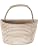 KOUBOO 1060075 La Jolla Wall Basket, White-Wash