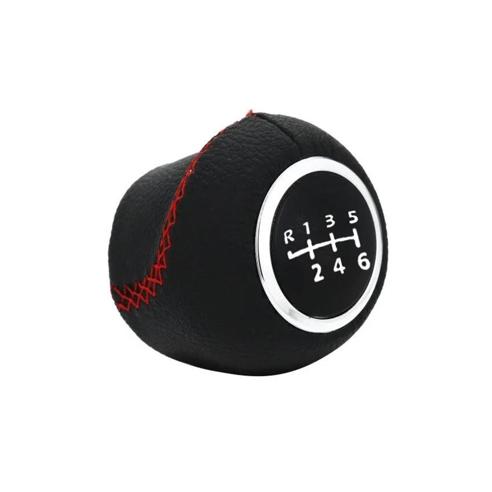 MEUMIR Car Gear Knob Stick Shifter for Fiat for Linea 2006-2015 5/6 Speed Shift Knob Head Rod Decoration Accessories(B,for 6 Speed)