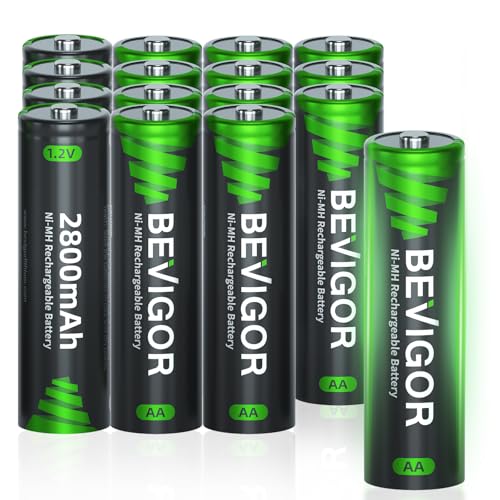 Accumulateurs rechargeables AA 1.2V pour remplacer les piles jetables de la maison