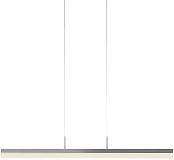 Sonneman 2346.16, Stiletto Large 1 Tier Chandelier Lighting, 1 Light LED, Aluminum