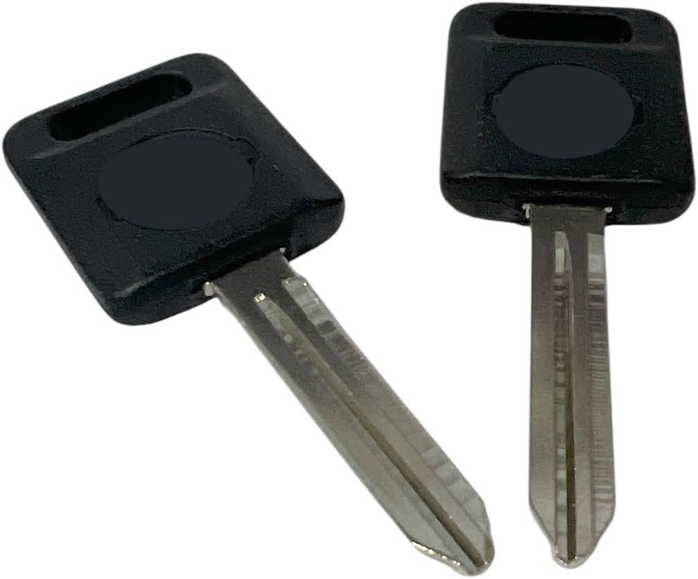 Pair Classic Car Uncut Ignition Door Key Blank Replacement 1997-2005 Altima Maxima Murano Quest Sentra Q45 QX4 No chip