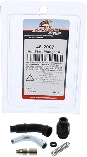 Miniatura 3 de All Balls Kit de émbolo de arranque en caliente (46-2007) para Honda TRX450R 2006 2007 2008 2009, KX250F 2009 2010, Suzuki RMZ250 2007 2008 2009