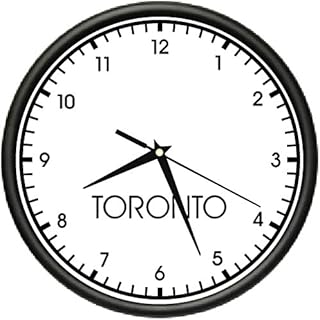 SignMission Toronto Wall World time Zone Clock Office Business, Beagle