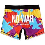 [レイトショー] メンズ ボクサーパンツ NO WAR 吸水速乾BODY 特許製法の消臭効果 彼氏 父 ギフト ブランド 男性 下着 クマ 誕生日 プレゼント ＜NO WAR Lサイズ＞