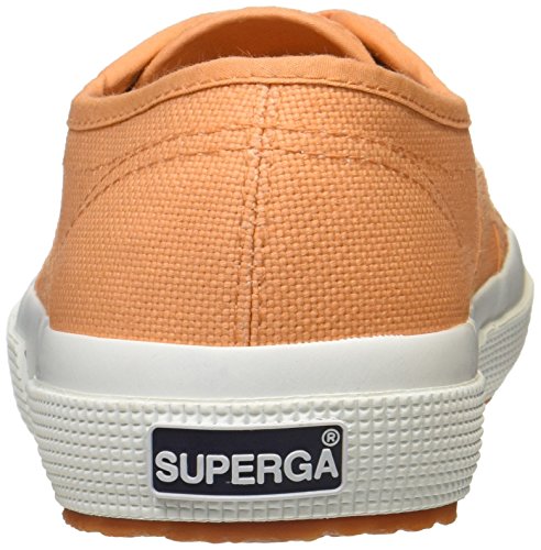 Image of Superga Women's Fashion Low-Top Trainers, Orange (Orange Clay), 6.5 UK