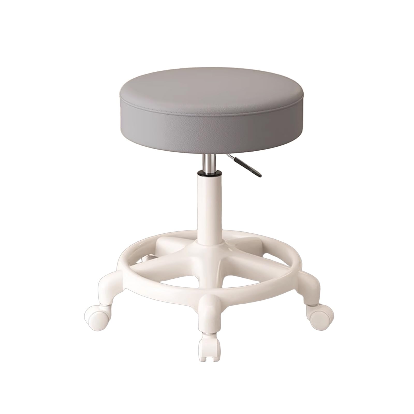 Sedia Di Bellezza Girevole in Altezza Regolabile Sgabello Ergonomico Della Sella da Rotazisgabello Estetico Professionale Sale Cucina/Cromo