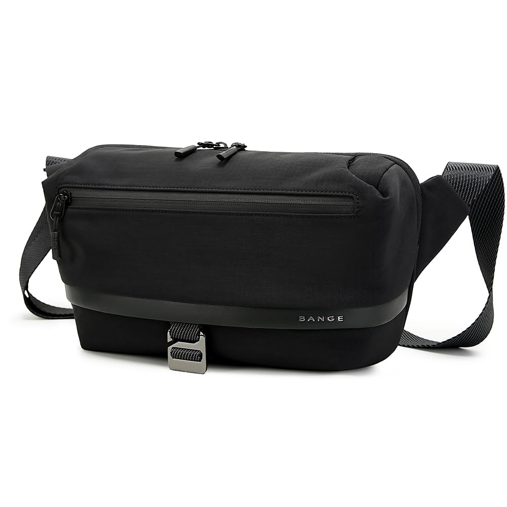 BG FUTURE AESTHETICS wasserdichte Sling bag Herren Shoulder Bag Crossbody Bag Platzsparend Leicht Alltag Reisen Outdoor Sport