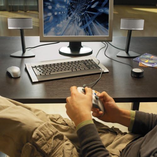 Bose Companion 5 Multimedia Speaker System – Graphite/Silver (Renewed)