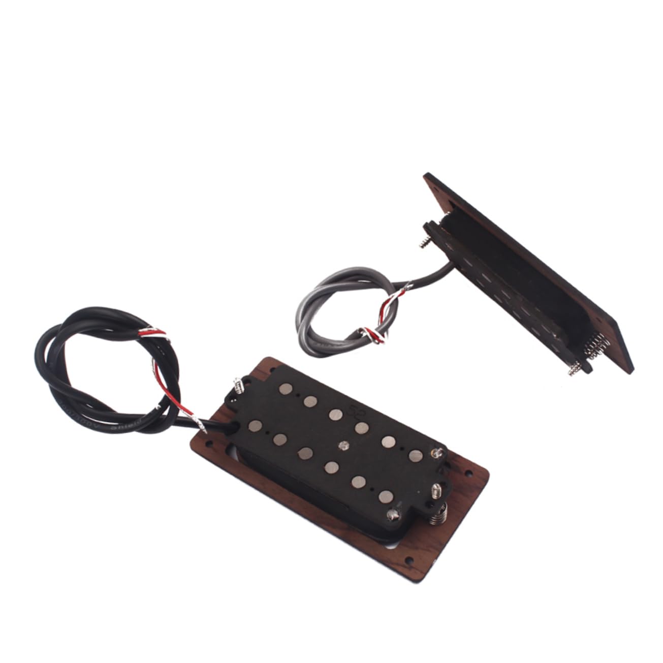 Pickup Humbucker in Legno di Rosa Gmc52 per Chitarra a 6 Corde | Ricambio per Chitarra Elettrica, Toni Bilanciati Classici, per Chitarrista