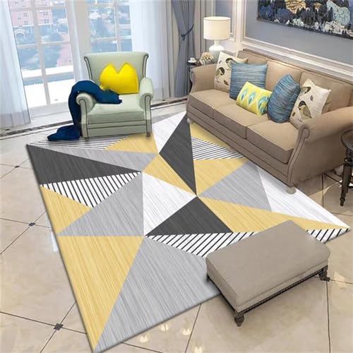 Tapis de chambre fille ado géométrique moderne pour déco maison 200X300cm - 2