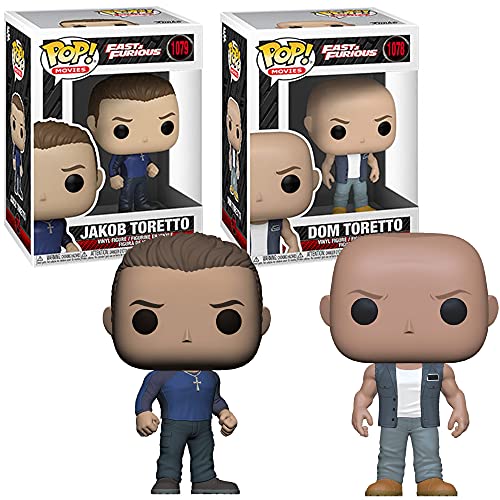 Funko Pop! Fast and Furious 9 Set of 2: Dominic and Jakob Toretto