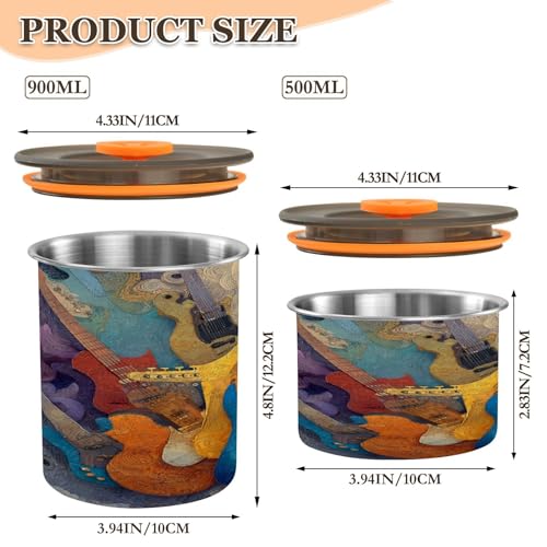 Contenedor para café de acero inoxidable 500 ml miniatura 2