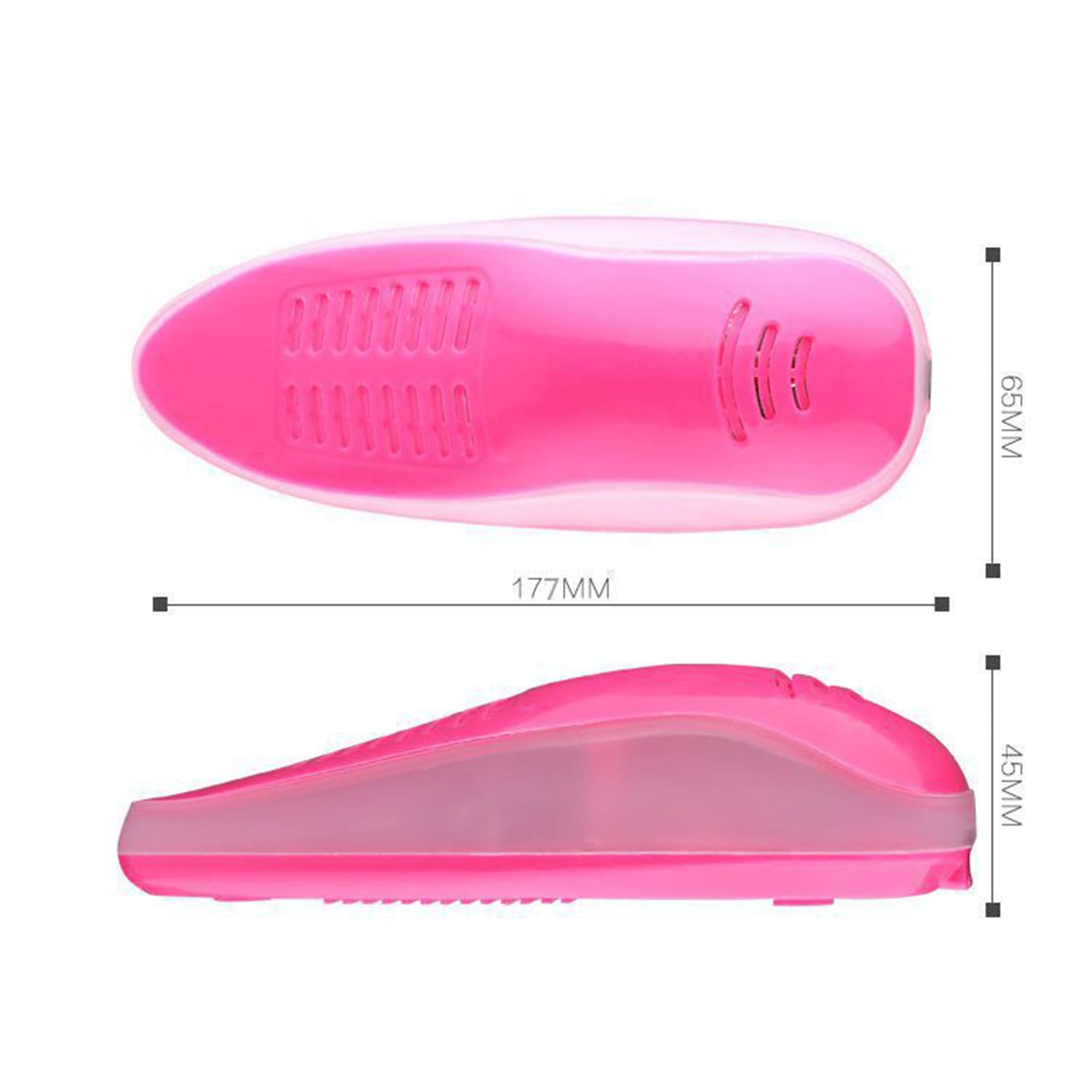 Asciugascarpe USB Scaldapiedi Elettrico Portatile per Scarpe da casa per Scarpe, Guanti, Cappelli, Calzini, Scarponi da Sci, Rosa, 35~42 Iarde (Color : Pink, Size : 35~42 Yards)