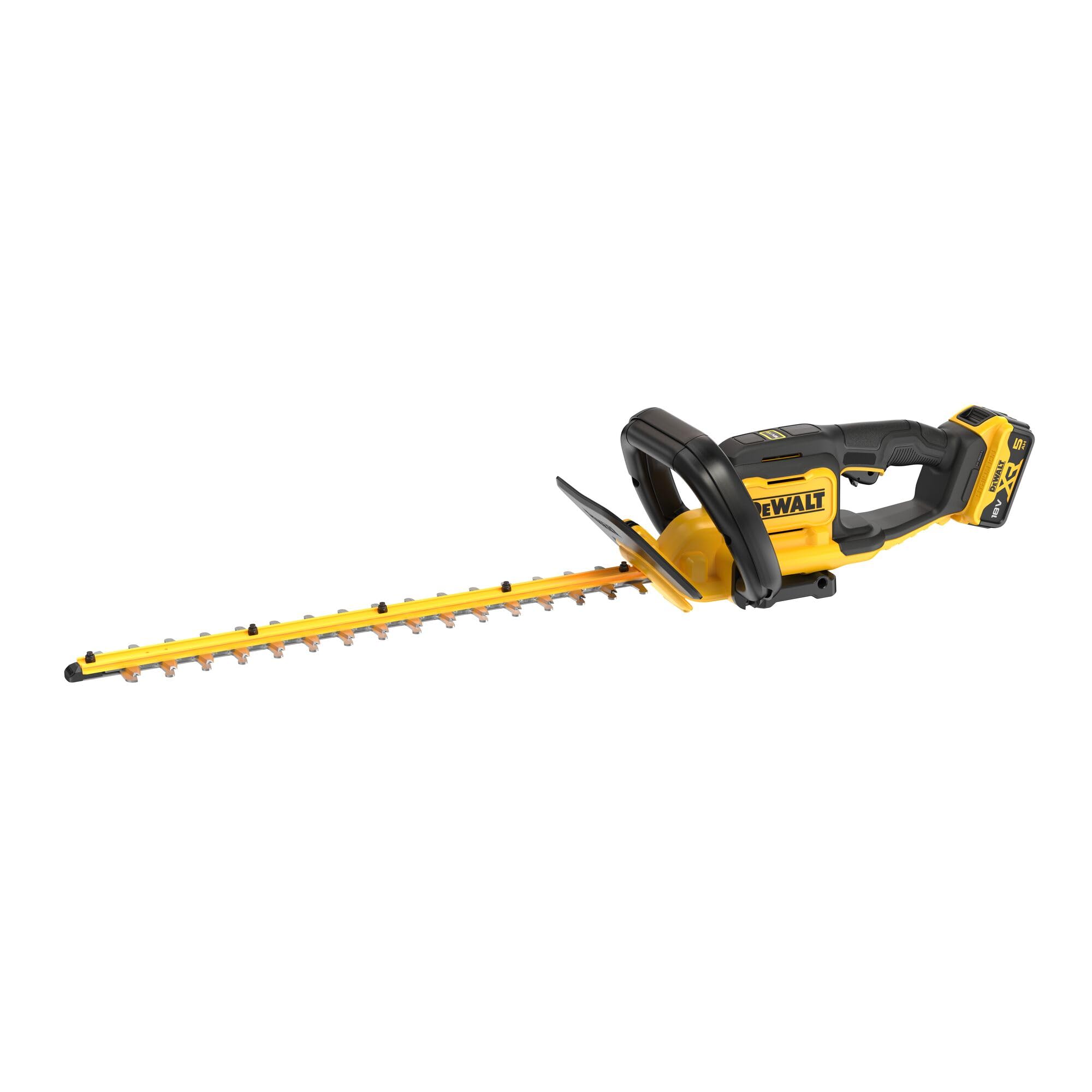 DEWALT Nożyce do żywopłotu 18V XR 55 cm 25 mm z akumulatorem 5 Ah w zestawie, DCMHT564P1-QW