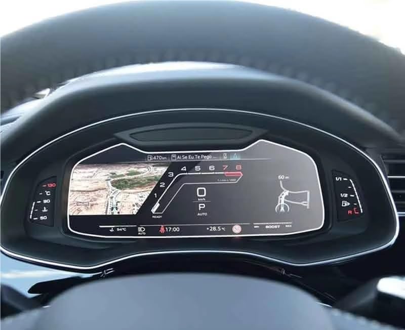 Film protection d'écran verre trempé pour des trajets sereins en Q7 Q8 2020 2021