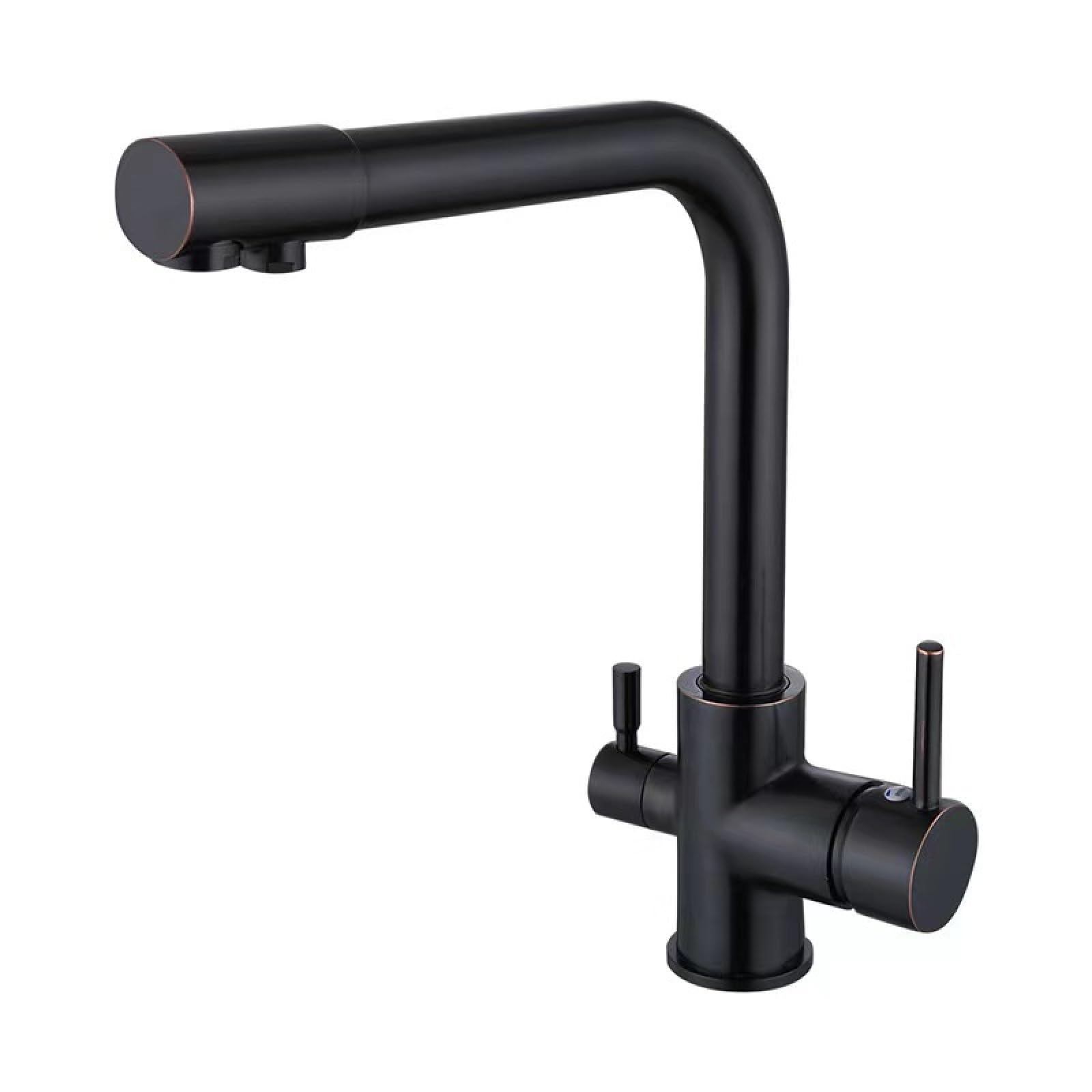 Fanjubei Black Kitchen Hot And Cold Water Direct Drinking Faucet
